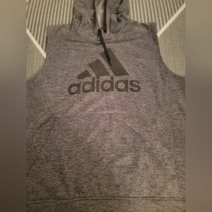 Sleeveless hoodie
